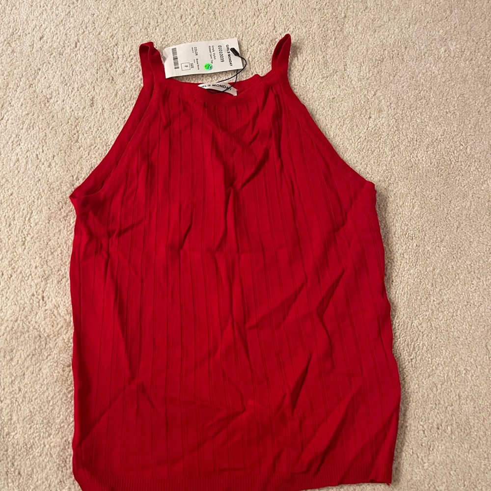 NWT red camisole